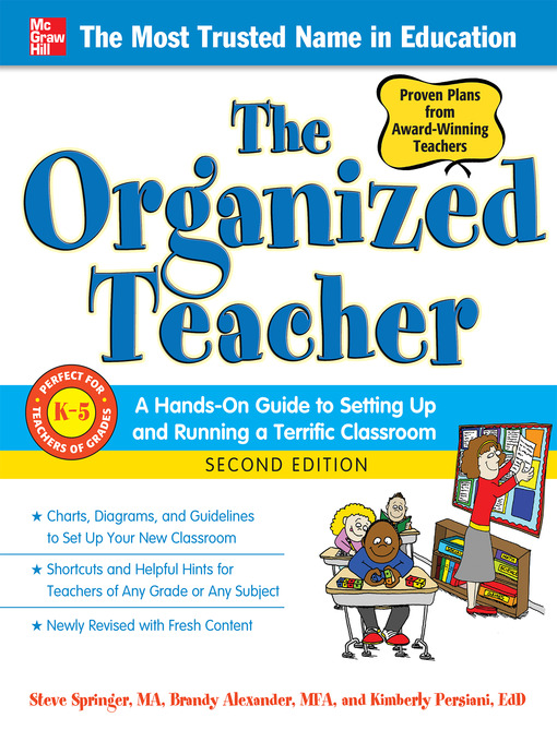 Title details for The Organized Teacher by Steve Springer - Available